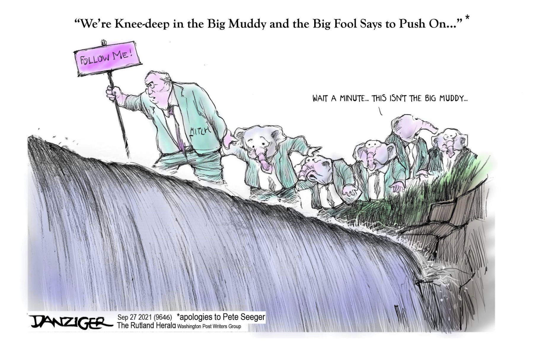 Jeff Danziger cartoon